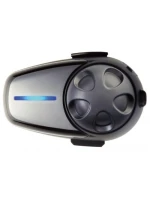 Sena SMH10D-10 Bluetooth 3.0 900M interkom pro motocykly s mikrofonem na čelence, sada pro 2 helmy