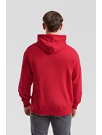 Fruit of the Loom Classic Hooded Sweat Mikina s kapucí 16.2208 heather red Fruit of the Loom Classic Hooded Sweat Mikina s kapucí 16.2208 heather red