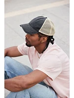 Beechfield B 672 6 panelová kšiltovka Vintage Trucker 53.0672 vintage denim/stone