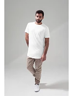 Build your Brand BY 028 Pánské tričko "Shaped Long" 56.0028 black