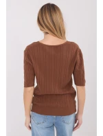 Svetr s krátkým rukávem  model 222835 Factory Price