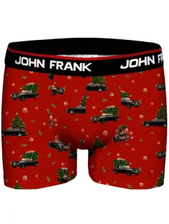 Pánské boxerky John Frank JFBD53-CH-XMAS CAR
