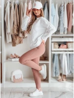 Dámské sportovní legíny FITTATO červené FashionStreet UY2605