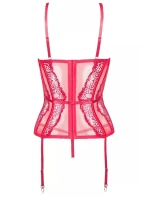 Dámský korzet Ravenna corset cherry - BEAUTY NIGHT FASHION