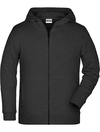 Daiber 8026K Dětská mikina s kapucí 02.826K black heather Daiber 8026K Dětská mikina s kapucí 02.826K black heather