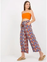 Kalhoty D73781M62237A hnědé