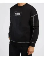 Pánská mikina Z2BQ17KBGQ2 JBLK černá - Guess Pánská mikina Z2BQ17KBGQ2 JBLK černá - Guess