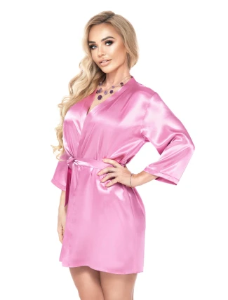 Dámský župan Aria Pudr růžová - Irall