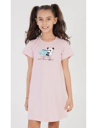 Dětská noční košile s krátkým rukávem I love you
