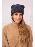 Dámská čepice Liliana K375 graphite