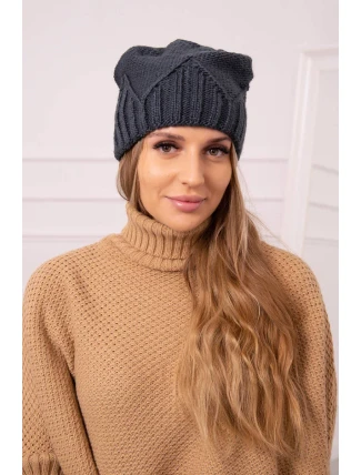 Dámská čepice Liliana K375 graphite