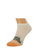 Dámské ponožky Bratex Ona Classic 0242 Zvířátka