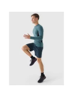 Pánské rychleschnoucí běžecké tričko s dlouhým rukávem 4F 4FWAW24TFLOM252-40S