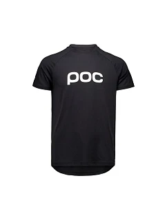 Cyklistické tričko POC Reform Enduro Tee – uranium black, velikost: S