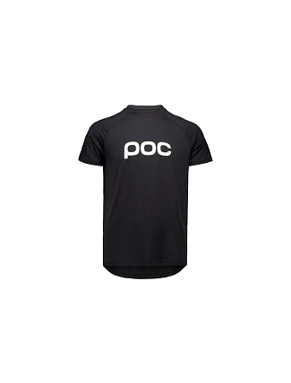 Cyklistické tričko POC Reform Enduro Tee – uranium black, velikost: S