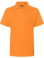 Daiber JN 70K Dětské piqué polo 02.070K orange Daiber JN 70K Dětské piqué polo 02.070K orange