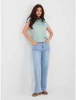 Tričko D17029M02856A pistácie