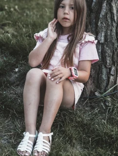 Dětské sandály Gladiator se zapínáním na suchý zip, vícebarevné Radovia