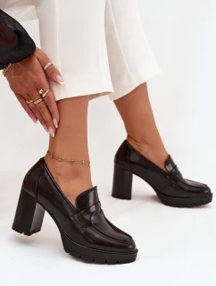 Polobotky na podpatku  model 217689 Step in style