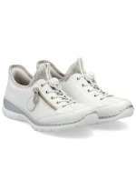 Dámská sportovní bílá polobotka Rieker L32F1-80