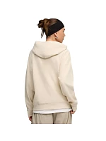 Dámská mikina Puma ESS Elevated Comfort Hoodie cream 691814 87