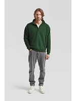 Fruit of the Loom Premium Zip Neck Sweat Mikina s 1/4 zipem 16.2032 heather grey Fruit of the Loom Premium Zip Neck Sweat Mikina s 1/4 zipem 16.2032 heather grey