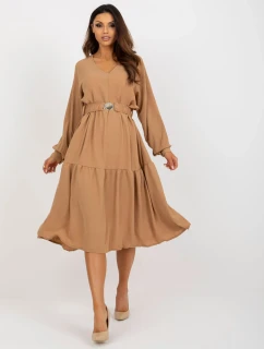 Dámské šaty TW SK BI 2021706 .93P velbloud - FPrice