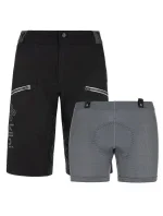 Dámské cyklistické kraťasy Trackee-w Černá - Kilpi