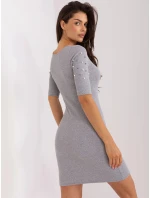 Dámské šaty EM SK HS 20 252.73 Šedá - FPrice Dámské šaty EM SK HS 20 252.73 Šedá - FPrice