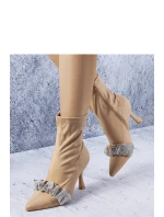 Boty na podpatku model 205130 Solea Boty na podpatku model 205130 Solea