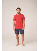 Pánské pyžamo Key MNS 416 A26 cr/r M-2XL