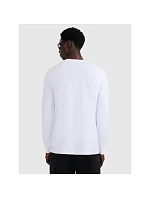 Pánské tričko s potiskem a dlouhým rukávem 4F 4FRAW25TLONM606-10S pánské