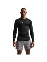 Pánské tričko Nike Dri-Fit Pro s dlouhým rukávem, černé, FB7919 010, 2XL