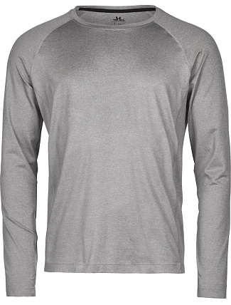 Tee Jays TJ 7022 Sportovní tričko CoolDry s dlouhým rukávem 18.7022 grey melange Tee Jays TJ 7022 Sportovní tričko CoolDry s dlouhým rukávem 18.7022 grey melange