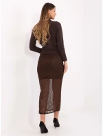 Sukně MI SD 122436.60 hnědá