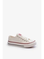 Dámské nízké tenisky Big Star Bílé Dámské nízké tenisky Big Star Bílé