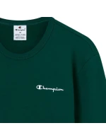 Pánská mikina Champion Crewneck Sweatshirt green 221792 GS584 pánské Pánská mikina Champion Crewneck Sweatshirt green 221792 GS584 pánské