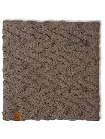 Bandana BUFF KNITTED & FLEECE NECKWARMER CARYN COBBLESTONE