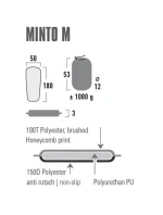 Samonafukovací matrace do auta Minto M 180x50x3 41115 - High Peak
