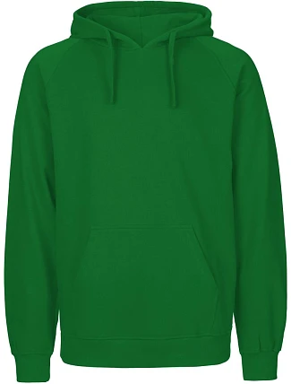 Neutral O 63101 Pánská mikina s kapucí z bio bavlny 77.6311 green