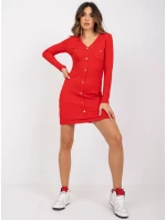 Šaty RV SK 7434.13 červená