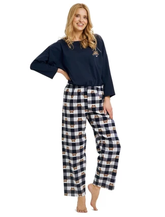 Dámské pyžamo 3441 01 Astrid - TARO Dámské pyžamo 3441 01 Astrid - TARO