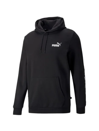 Mikina Puma ESS+ Tape Hoodie FL M 849040 01 pánské Mikina Puma ESS+ Tape Hoodie FL M 849040 01 pánské