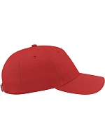 Atlantis Headwear Shot 5 panelová kšiltovka "Shot" 33.7000 red