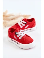 Dětské nízké tenisky Big Star JJ374162 Červená