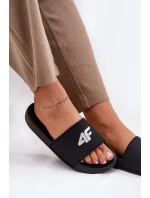 Dámské Pantofle 4F Černé 4FRMM00FSLIF010-20S