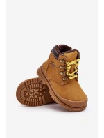 Dětské podšité boty trapery Camel Walter Dětské podšité boty trapery Camel Walter