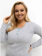 DU KN pyžamo FP 502.97 šedé