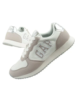 Gap dámské sportovní boty Nashville Arch Logo sneakers fashionable comfortable white beige dámské