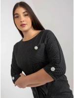 Dámské šaty LK SK 507724 tmavě šedé